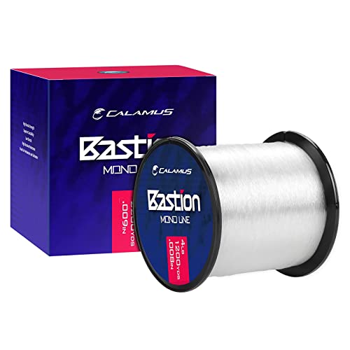 Calamus Bastion 6LB 900Yard Monofilament Fishing Line Clear