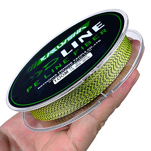 KATUYSHA Braided Fishing Line 20Lb Test 109 Yards
