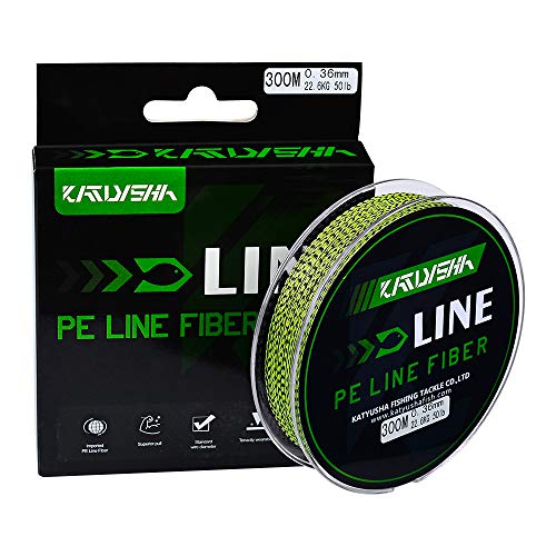 KATUYSHA Braided Fishing Line 20Lb Test 109 Yards