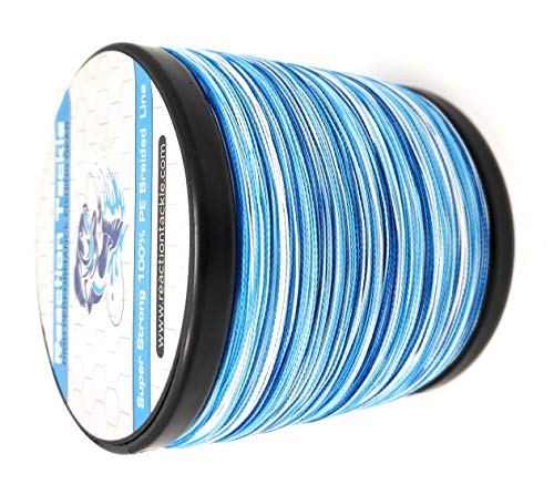 Blue Camo 30LB 300yd Braided Fishing Line