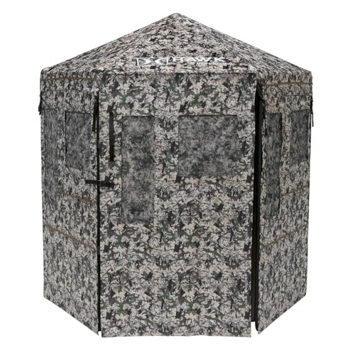 Hawk Warrior Hunting Ground Blind with Camo Panel