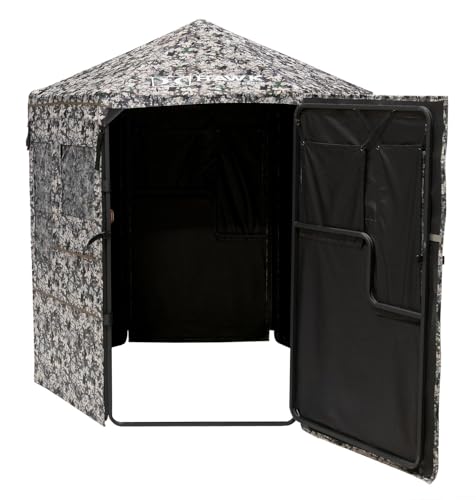 Hawk Warrior Hunting Ground Blind with Camo Panel