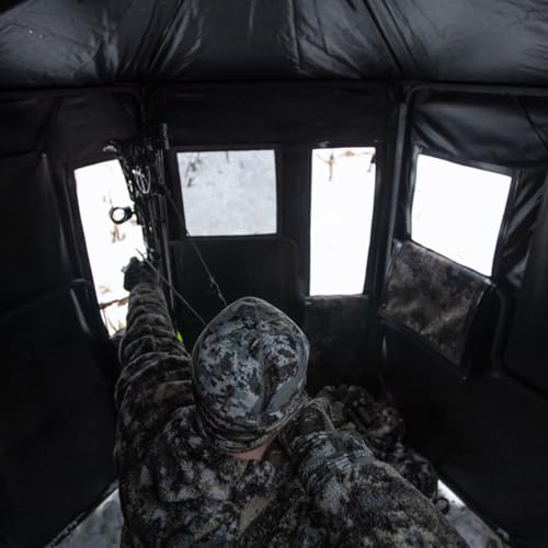 Hawk Warrior Hunting Ground Blind with Camo Panel
