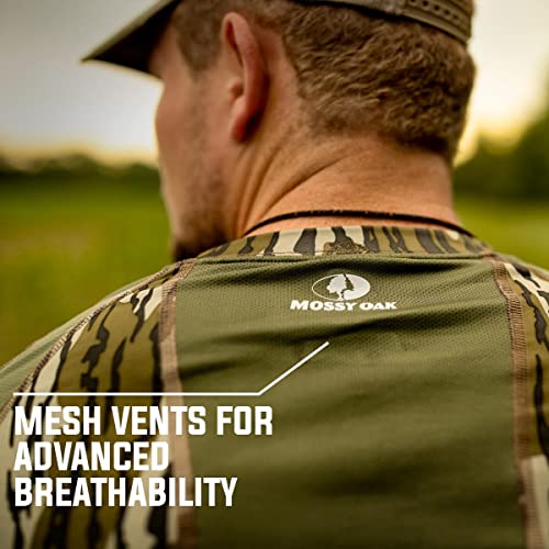 Mossy Oak Lightweight Camo Shirts Hunting, Bottomland, X-Large