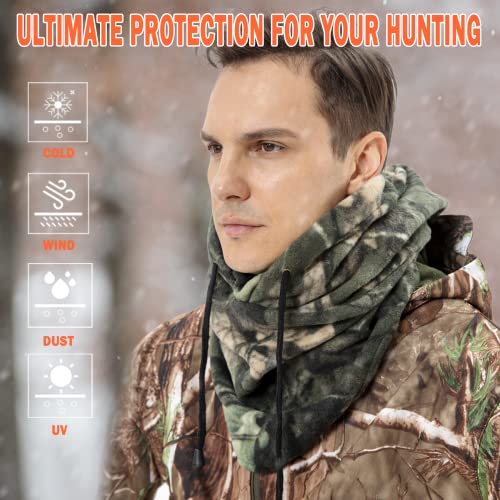 Your Choice Balaclava Ski Mask for Men, Hunting Face Mask, Camo Balaclava Face Mask Men for Cold Weather, Hunting Gear Gifts for Men Women, Extra Long Design