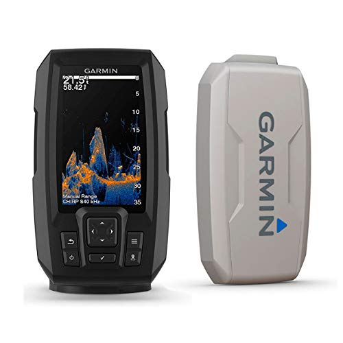 Garmin Striker Vivid 4cv Fishfinder Bundle, 4-Inch