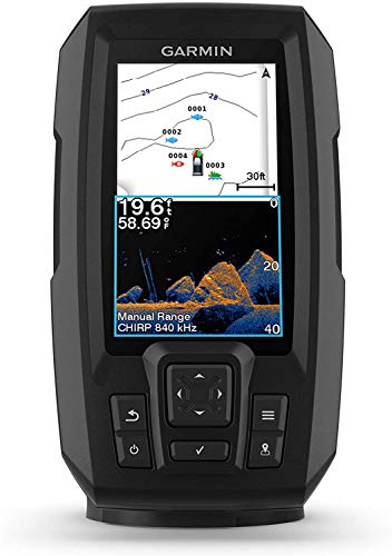 Garmin Striker Vivid 4cv Fishfinder Bundle, 4-Inch