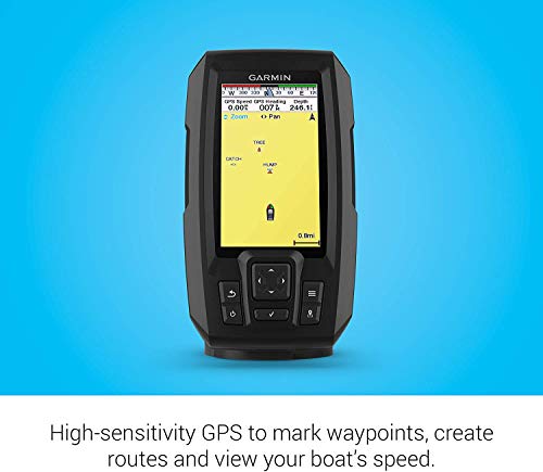 Garmin Striker Vivid 4cv Fishfinder Bundle, 4-Inch