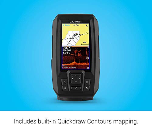 Garmin Striker Vivid 4cv Fishfinder Bundle, 4-Inch