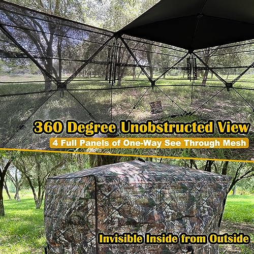 CROSS MARS 360° See Through Ground Hunting Blind