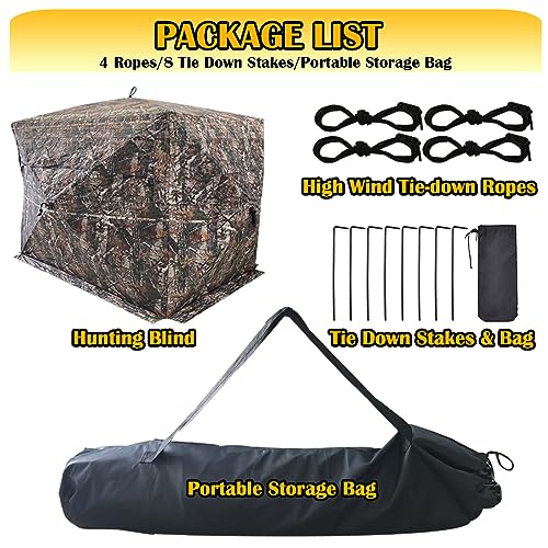 CROSS MARS 360° See Through Ground Hunting Blind