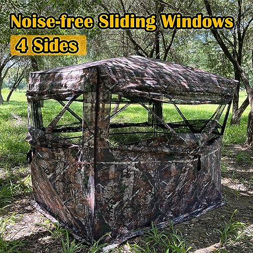 CROSS MARS 360° See Through Ground Hunting Blind
