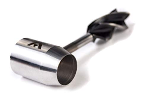 WEYLAND Bushcraft Settlers Tool Survival Hand Auger Wrench - Bush Craft Gear and Equipment Scotch Eye Wood Drill Peg and Manual Hole Maker Multitool for Camping, Bushcrafting and Outdoor Backpacking