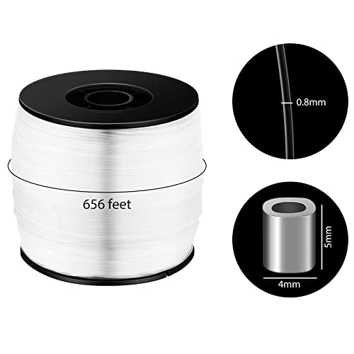 Clear Fishing Wire for Hanging Pictures and Crafts