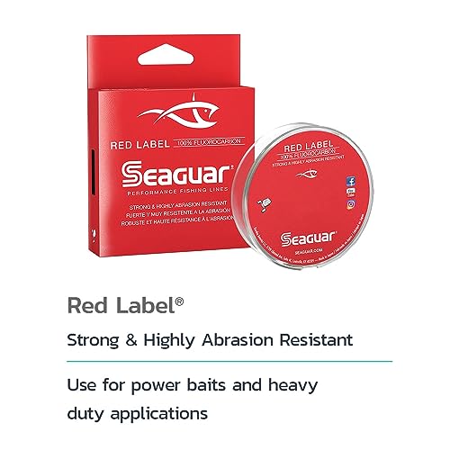 Seaguar Red Label Fluorocarbon Fishing Line, 175 Yards