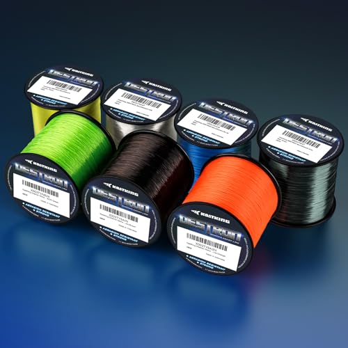 KastKing Destron Neon Green Fishing Line, 8LB, 3191YDS