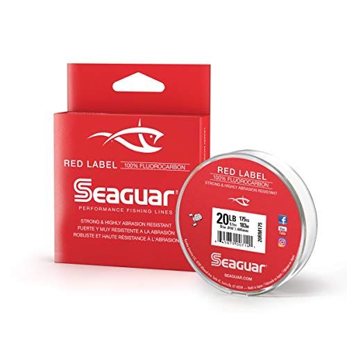 Seaguar Red Label Fluorocarbon Fishing Line, 175 Yards