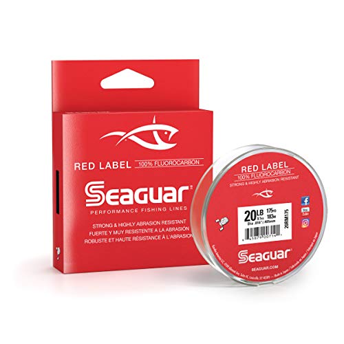 Seaguar Red Label Fluorocarbon Fishing Line, 175 Yards