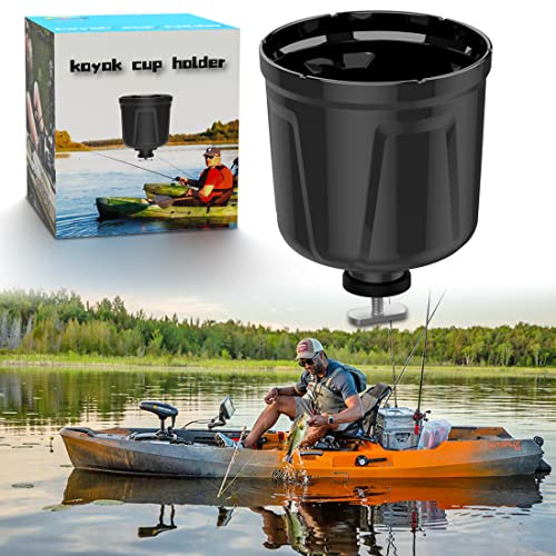 Kayak Cup Holder with Fishing Tool and Lure Storage