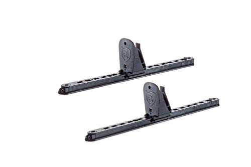 Attwood Universal Adjustable Kayak Foot Pegs Set, Black