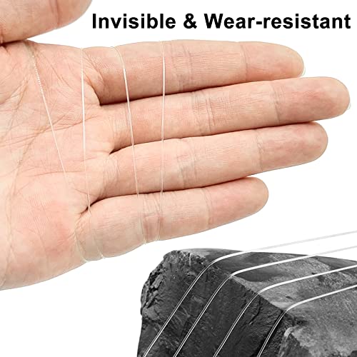 Clear Fishing Wire for Hanging, Strong Nylon Thread
