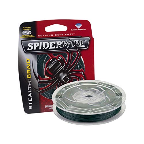 SpiderWire Stealth Superline: Moss Green Braided Fishing Line