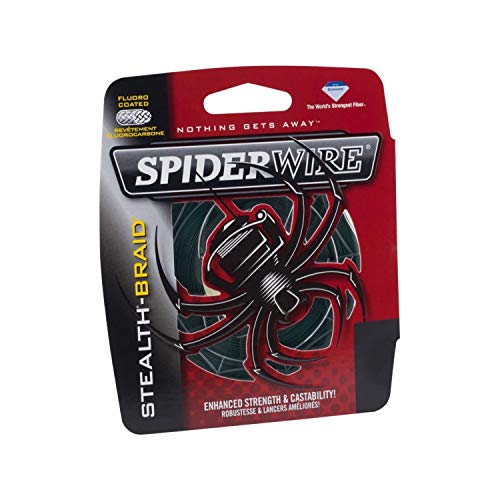 SpiderWire Stealth Superline: Moss Green Braided Fishing Line