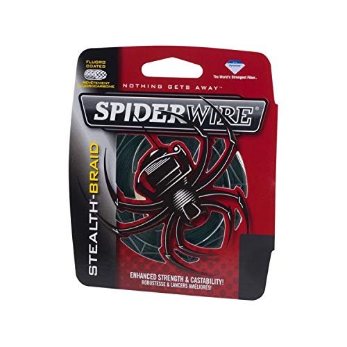 SpiderWire Stealth Superline: Moss Green Braided Fishing Line