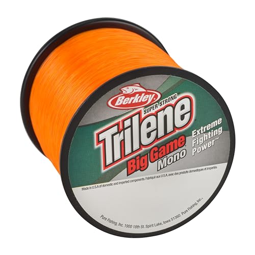 Berkley Big Game Monofilament Fishing Line, Blaze Orange