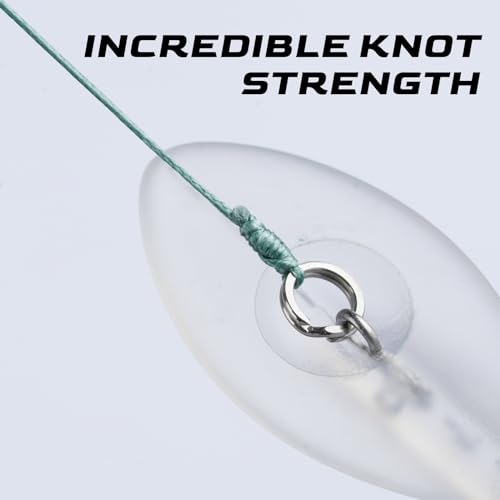 Ultra-Strong Braided Fishing Line, HyperOSi Coating, Water & Abrasion Resistant