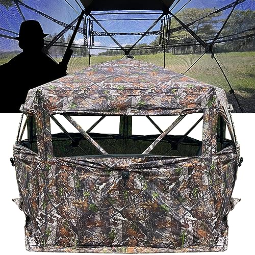 Extra Large 5-Sided Hunting Blind for 3-4 People
