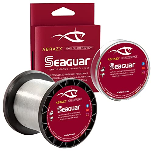 Seaguar Abrazx Fluorocarbon Fishing Line, 200 Yards, 15lb