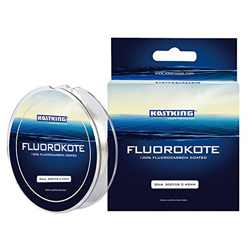 KastKing FluoroKote Fishing Line 15LB 300Yds Premium Spool