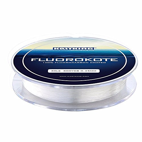 KastKing FluoroKote Fishing Line 15LB 300Yds Premium Spool