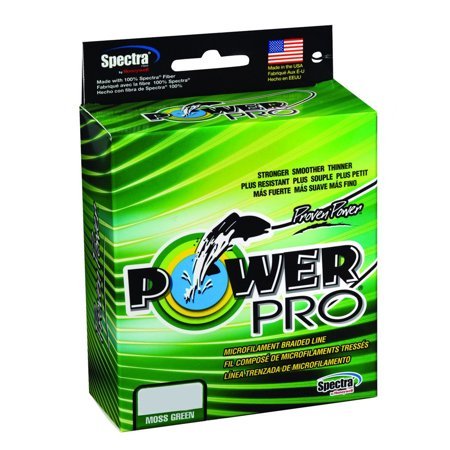 Power Pro Moss Green Braided Fishing Line,150YD/30LB