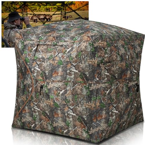 360° See-Through Hunting Blind for 2-3 People