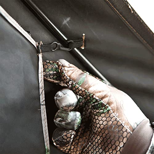 Muddy Whitetail Deer Buck Hog Ground Blind Camo