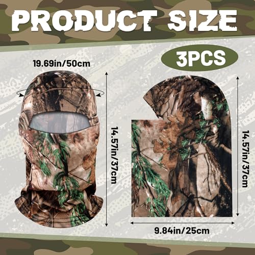 Camo Balaclava Face Masks for Hunting & Outdoor Activities