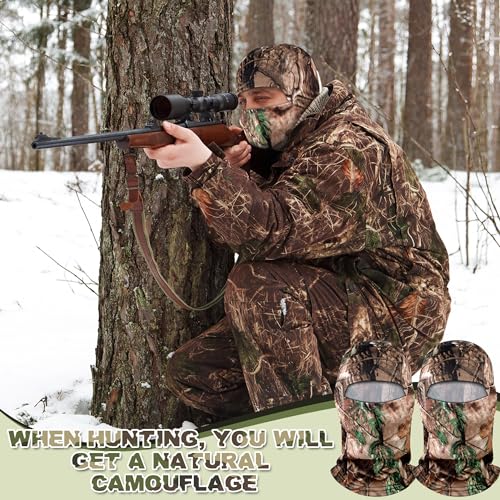 Camo Balaclava Face Masks for Hunting & Outdoor Activities