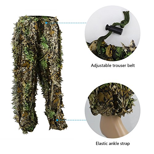 Zicac 3D Leafy Camo Suit for Tall Hunters