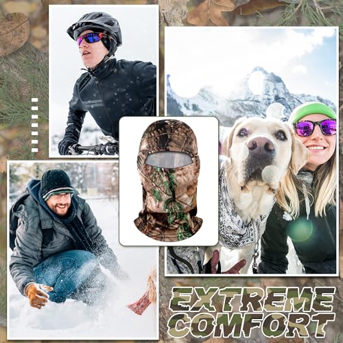 Camo Balaclava Face Masks for Hunting & Outdoor Activities