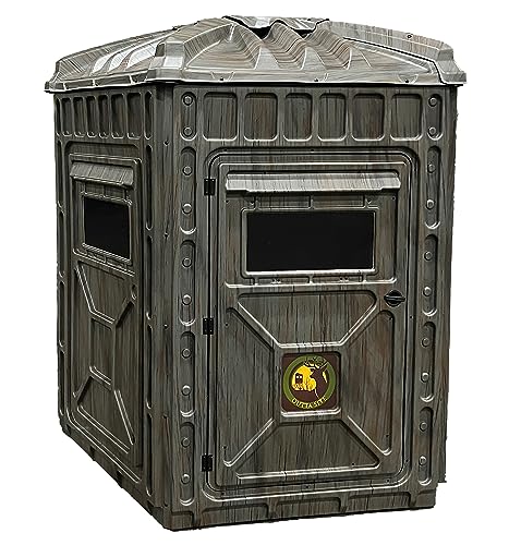 High-Density Plastic Hunting Blind, 2-3 Person Ground Blind