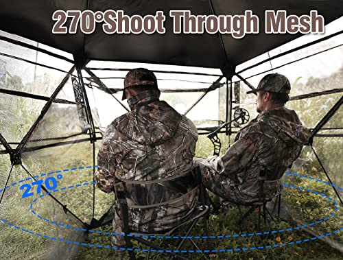 MOFEEZ Hunting Blind with 270° Shoot Through Mesh