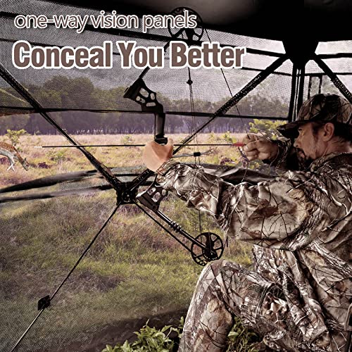 MOFEEZ Hunting Blind with 270° Shoot Through Mesh