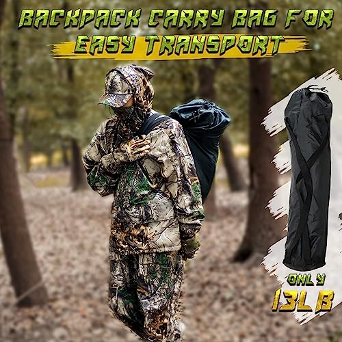 2 Person Pop Up Hunting Blind, Portable & Durable