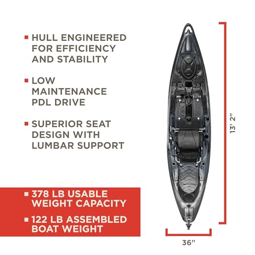 Old Town Sportsman BigWater PDL 132 Pedal Kayak