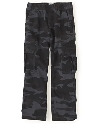 Boys' Night Camo Cargo Pants, Size 12