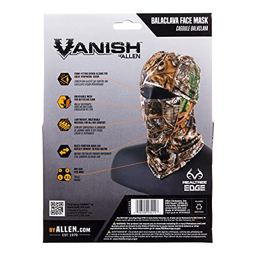 Allen Company Vanish Camo Balaclava - Hunting Face Cover