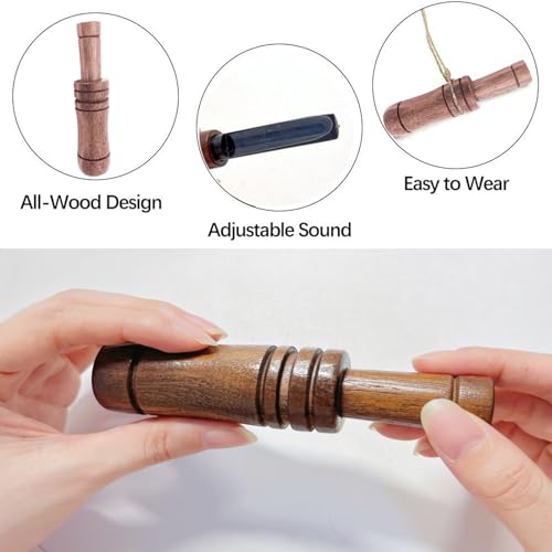 Professional Wooden Duck Call for Hunting and Camping