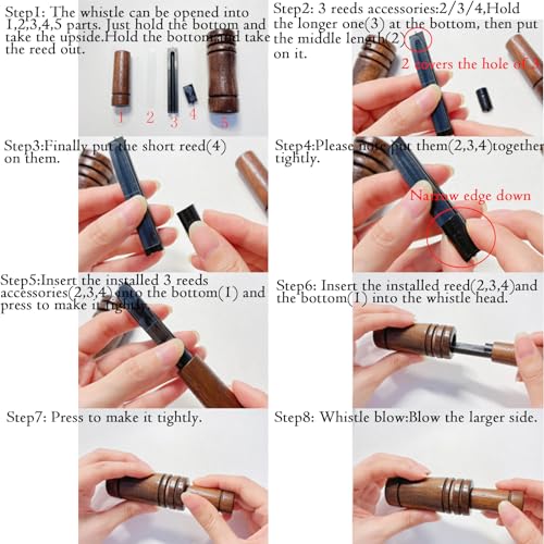 Professional Wooden Duck Call for Hunting and Camping